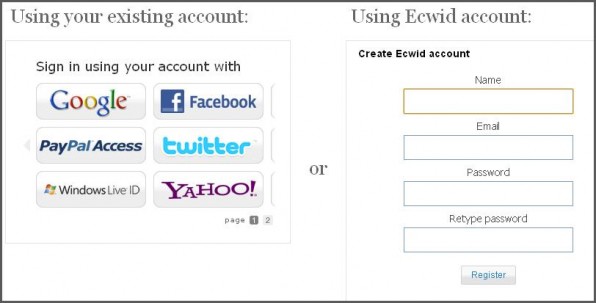 Add ecommerce to website