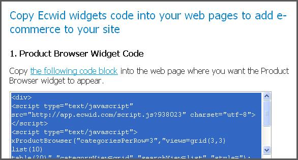 How to add ecommerce to a website